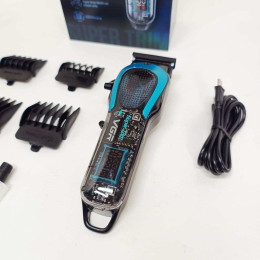 Акумуляторна машинка для стрижки VGR V-692 GREEN