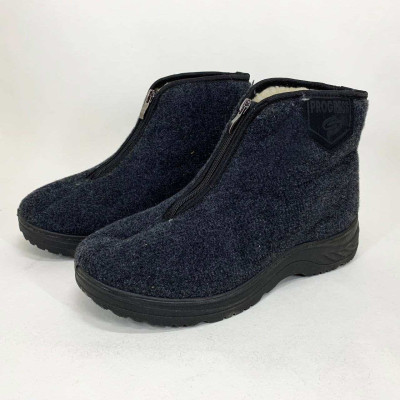 Черевики чоловічі утеплені на застібці 41р 27см, повстяні бурки, домашні чоловічі валянки 