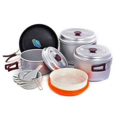 Набір туристичного посуду Kovea KSK-WY78 Silver 78 