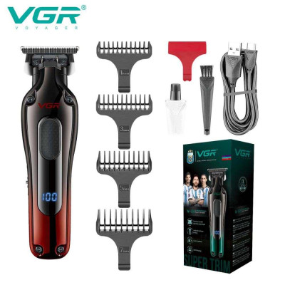 Тример VGR V-998. Колір: червоний 