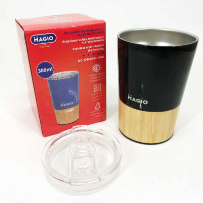 Термокухоль MAGIO MG-1044B, Термос туристичний для напоїв, Фляга для пікніка, Хороший термос для чаю 