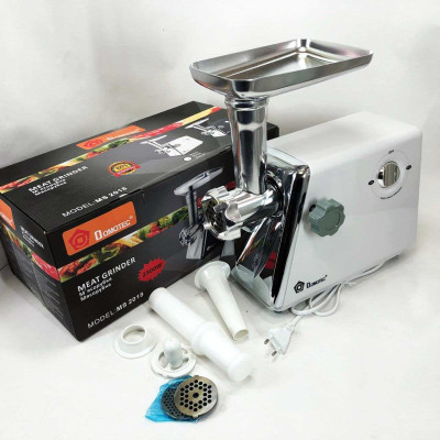 М'ясорубка із соковижималкою Domotec MS-2018 2500Вт White М'ясорубка із соковижималкою Domotec MS-2018 2500Вт White