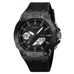 Годинник наручний чоловічий SKMEI 2276BKWT Годинник наручний чоловічий SKMEI 2276BKWT
