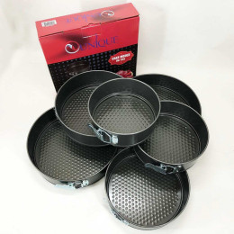 Форми для випікання рознімні Unique UN-1701 набір форм 6шт для випікання кондитерські