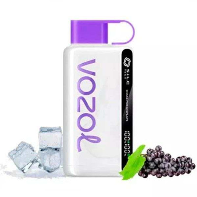 Vozol 12000. Виноград (Grape Ice) 