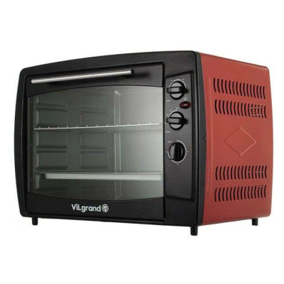 Електрична піч VILGRAND VEO650-14. Колір: червоний 