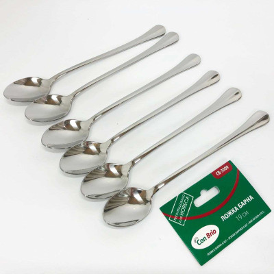 Набір барних ложок Con Brio CB-3009 6 шт Набір барних ложок Con Brio CB-3009 6 шт