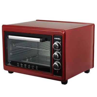 Електрична піч ASEL AF-33-23. Колір: червоний Електрична піч ASEL AF-33-23. Колір: червоний