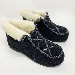 Черевики жіночі хутряні утеплені 37р 23см, Зимові кімнатні тапочки жіночі, Тапочки з хутром