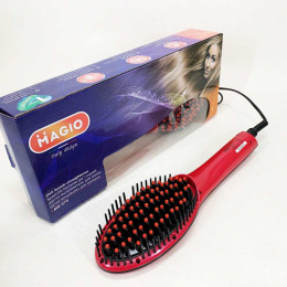 Електрична щітка-випрямляч Magio MG-573 гребінець 55Вт Електрична щітка-випрямляч Magio MG-573 гребінець 55Вт