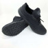 Чоловічі кросівки чорні з щільного текстилю з поліуретановою підошвою 42 розмір Чоловічі кросівки чорні з щільного текстилю з поліуретановою підошвою 42 розмір