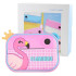 Дитячий фотоапарат миттєвого друку YT008 PINK FLAMINGO з підтримкою microSD Дитячий фотоапарат миттєвого друку YT008 PINK FLAMINGO з підтримкою microSD