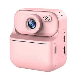Дитячий фотоапарат миттєвого друку S1 Pink
