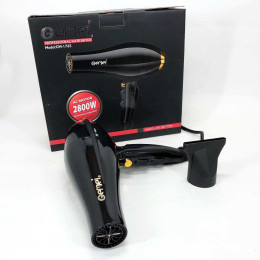 Фен Gemei GM-1765 Професійний фен для волосся дві швидкості та три режими для сушіння та укладання волосся