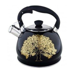 Чайник із свистком Edenberg EB-1956 2 літри чайник із нержавіючої сталі для всіх видів плит Black Gold Чайник із свистком Edenberg EB-1956 2 літри чайник із нержавіючої сталі для всіх видів плит Black Gold