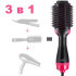 Фен Щітка гребінець 3в1 One step Hair Dryer 1000 Вт 3 режими випрямляч для укладання волосся стайлер з функцією іонізації 