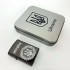 Дугова електроімпульсна запальничка USB Україна металева коробка HL-447. Колір: чорний Дугова електроімпульсна запальничка USB Україна металева коробка HL-447. Колір: чорний