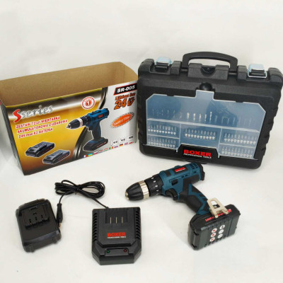 Портативний акумуляторний шуруповерт Boxer SR-005 24В 