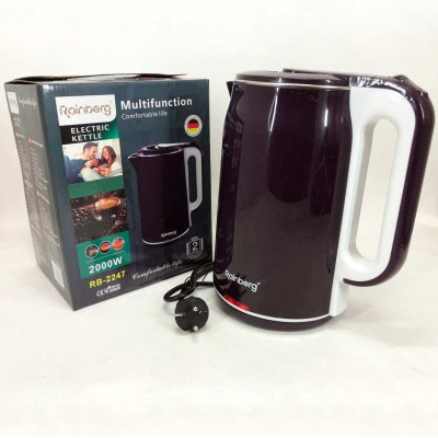 Чайник електричний Rainberg RB-2247 2000Вт 2л Purple 