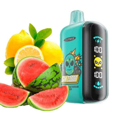 ELF BAR GH 23000 5%. Кавун Лимон (Watermelon Lemon) 