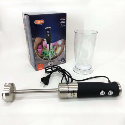 Блендер занурювальний MAGIO MG-647, потужний блендер, портативний блендер, блендер для дому, блендер для кухні Блендер занурювальний MAGIO MG-647, потужний блендер, портативний блендер, блендер для дому, блендер для кухні
