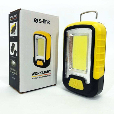 Міні-прожектор S-link SL-F673 (працює на батарейках) з магнітом, світлодіодний ліхтар для кемпінгу Міні-прожектор S-link SL-F673 (працює на батарейках) з магнітом, світлодіодний ліхтар для кемпінгу