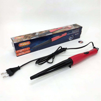 Плойка конусна Magio MG-675, стайлер для завивки, для укладання, спіральна плойка для завивки волосся 