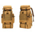 Армійський рюкзак тактичний 70 л Водонепроникний туристичний рюкзак. Колір: койот 