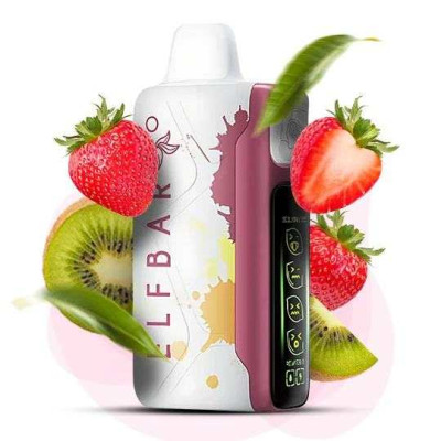 Elf Bar Sour King 30000. Полуниця Ківі (Strawberry Kiwi) 