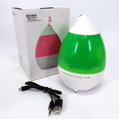 Колонка зволожувач з діодним підсвічуванням JT-315, Зволожувач повітря для немовляти. Колір: зелений 