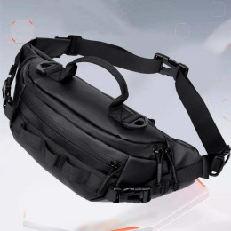 Тактична водонепроникна сумка через плече, чоловіча сумка для риболовлі та активного відпочинку