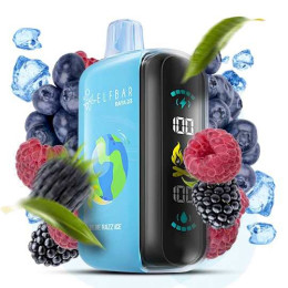 Elf Bar Raya D3 25000. Синя Малина (Blue Razz Ice)