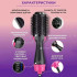 Фен Щітка гребінець 3в1 One step Hair Dryer 1000 Вт 3 режими випрямляч для укладання волосся стайлер з функцією іонізації 