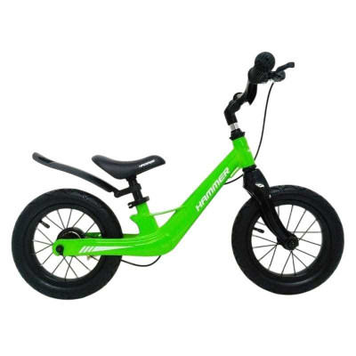 Дитячий магнезієвий беговел (велобіг) Hammer 12. Колір: зелений Дитячий магнезієвий беговел (велобіг) Hammer 12. Колір: зелений