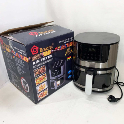 Аерофритюрка для смаження без масла Domotec MS-3221 3500Вт 7л Аерофритюрка для смаження без масла Domotec MS-3221 3500Вт 7л