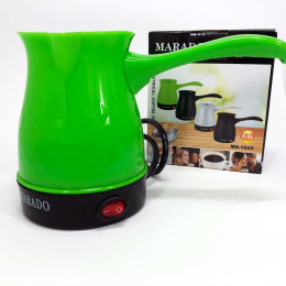 Електрична турка з автовідключенням під час закипання для кави Marado MA-1625. Колір: зелений