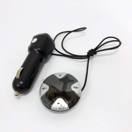 Трансмітер модулятор MP3 UKC CM-S25 з магнітним тримачем, Автомобільний трансмітер bluetooth