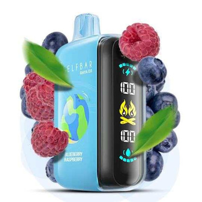 Elf Bar Raya D3 25000. Чорниця Малина (Blueberry Raspberry) 