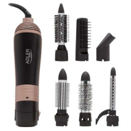 Фен-щітка набір для укладання волосся 6в1 ADLER AD 2022 стайлер 1000Вт Фен-щітка набір для укладання волосся 6в1 ADLER AD 2022 стайлер 1000Вт