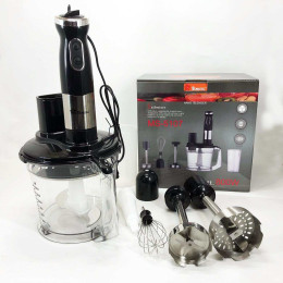 Блендер заглибний багатофункціональний 6 в 1 Domotec MS-5107 800 Вт, Потужний блендер для дому