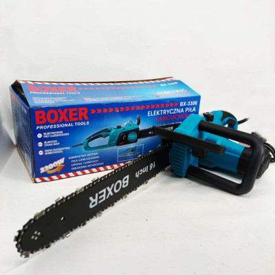 Пила ланцюгова мережева 2200Вт 40см Boxer BX-3306 електропилка 