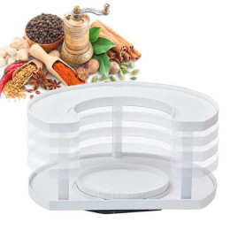 Спецівниця Spice Spinner Two-Tiered Spice Organizer, Поворотна підставка для спецій, Карусель для спецій Спецівниця Spice Spinner Two-Tiered Spice Organizer, Поворотна підставка для спецій, Карусель для спецій