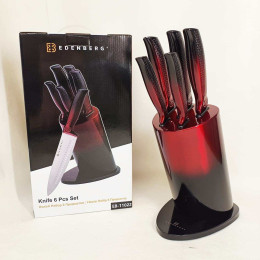 Набір ножів Edenberg EB-11022, 6 предметів Red