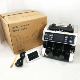 Лічильник банкнот Bill Counter AL-920 з визначенням номіналу та детекторами UV/MG/IR