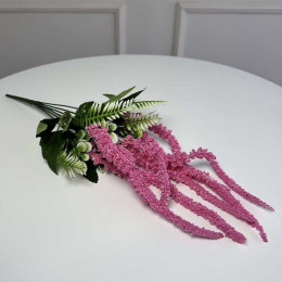 Гілка амаранту штучна 5шт/уп. Колір: фуксія Гілка амаранту штучна 5шт/уп. Колір: фуксія