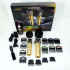 Набір VGR 2 в 1 V-001 V-977 GOLD, акумуляторна машинка для стрижки та триммер. Колір: золотий 
