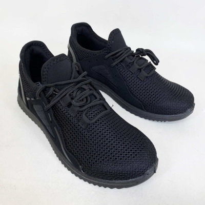 Кросівки літні сітка чорні 41р 26.5см 