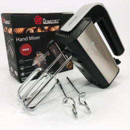 Міксер Domotec R.6664 5 швидкостей, режим Турбо, Міксер електричний 800 Вт