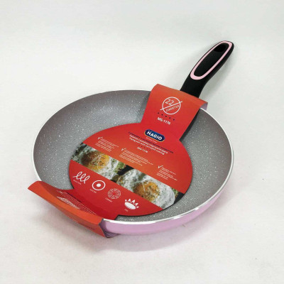 Сковорода Magio MG-1176 з мармуровим антипригарним покриттям 22 см, якісна сковорода Сковорода Magio MG-1176 з мармуровим антипригарним покриттям 22 см, якісна сковорода