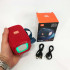 Портативна Bluetooth колонка TG339 5W з RGB підсвічуванням, Гучна блютуз колонка. Колір: червоний 
